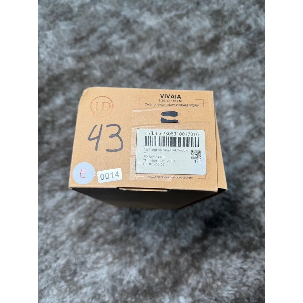 VIVAIA Pointed-Toe Ballet Flats (Aria 5°) – EU 43‎ / US 11